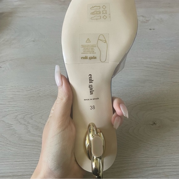 Cult Gaia Bloom Sandal Ice blue - Picture 4 of 8